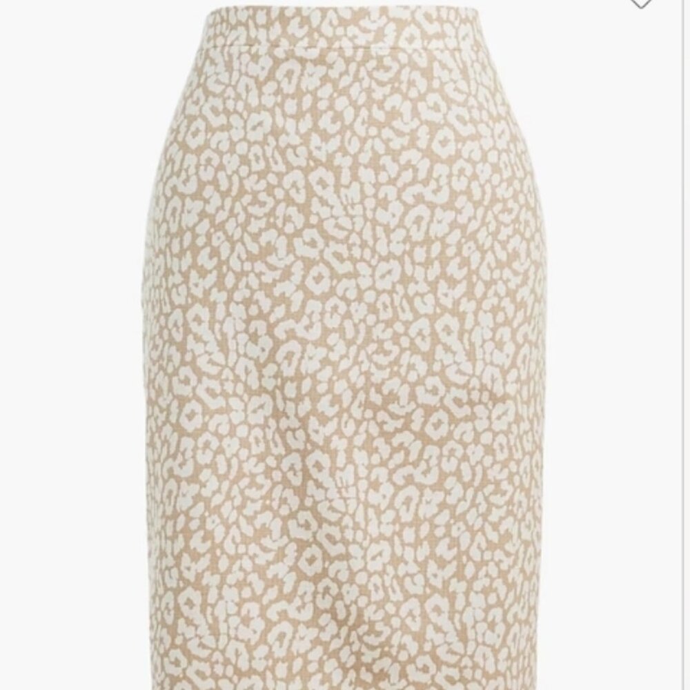 J. Crew Factory Basketweave Pencil Skirt Size 10